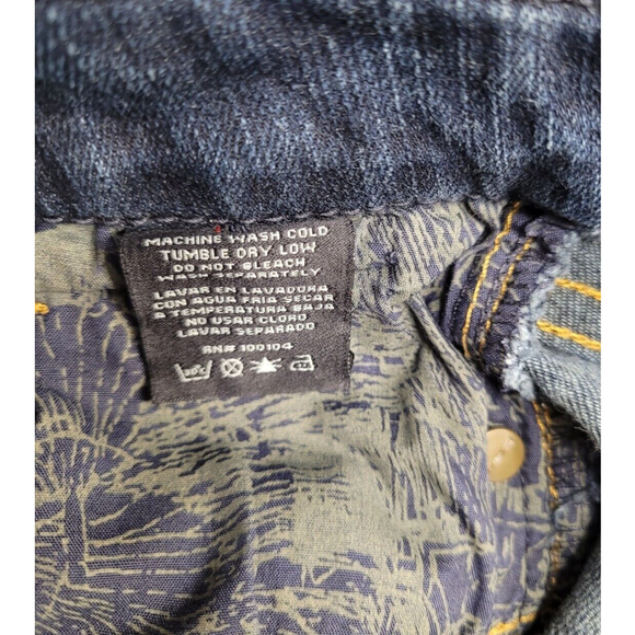 IT Los Angeles Women Diva Stretch Boot-cut Jeans Dark Wash Size 29 - Picture 3 of 12